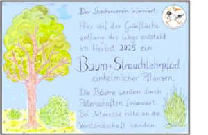 Mehr über den Artikel erfahren Eröffnung Baum- und Strauchlehrpfad