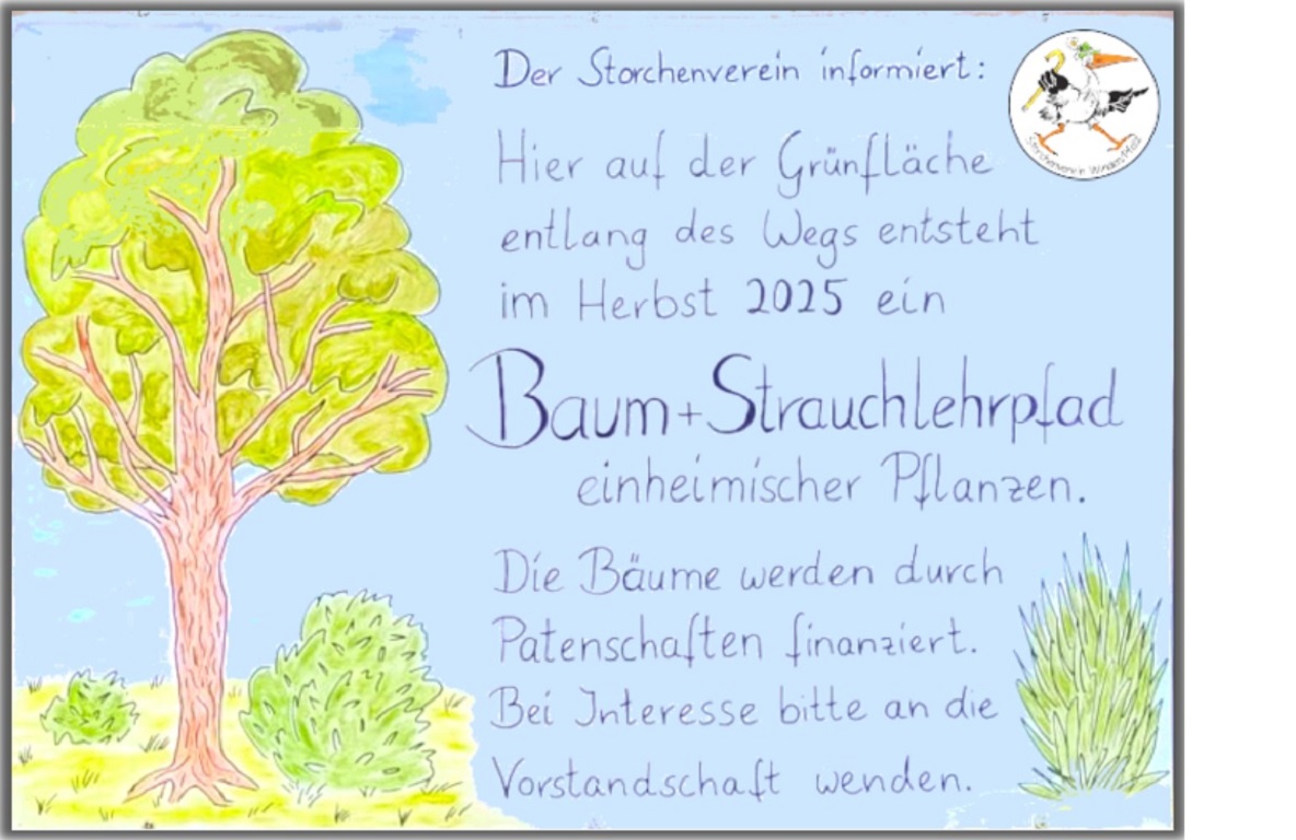 Du betrachtest gerade Eröffnung Baum- und Strauchlehrpfad
